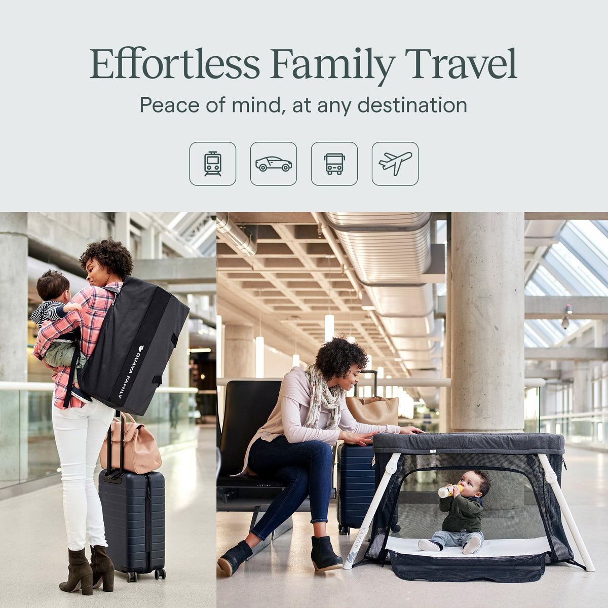 Travel Crib with Backpack Q857