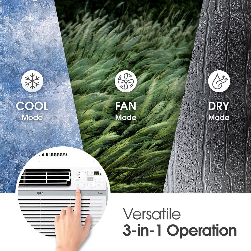 18,000 BTU White Window Air Conditioner A864