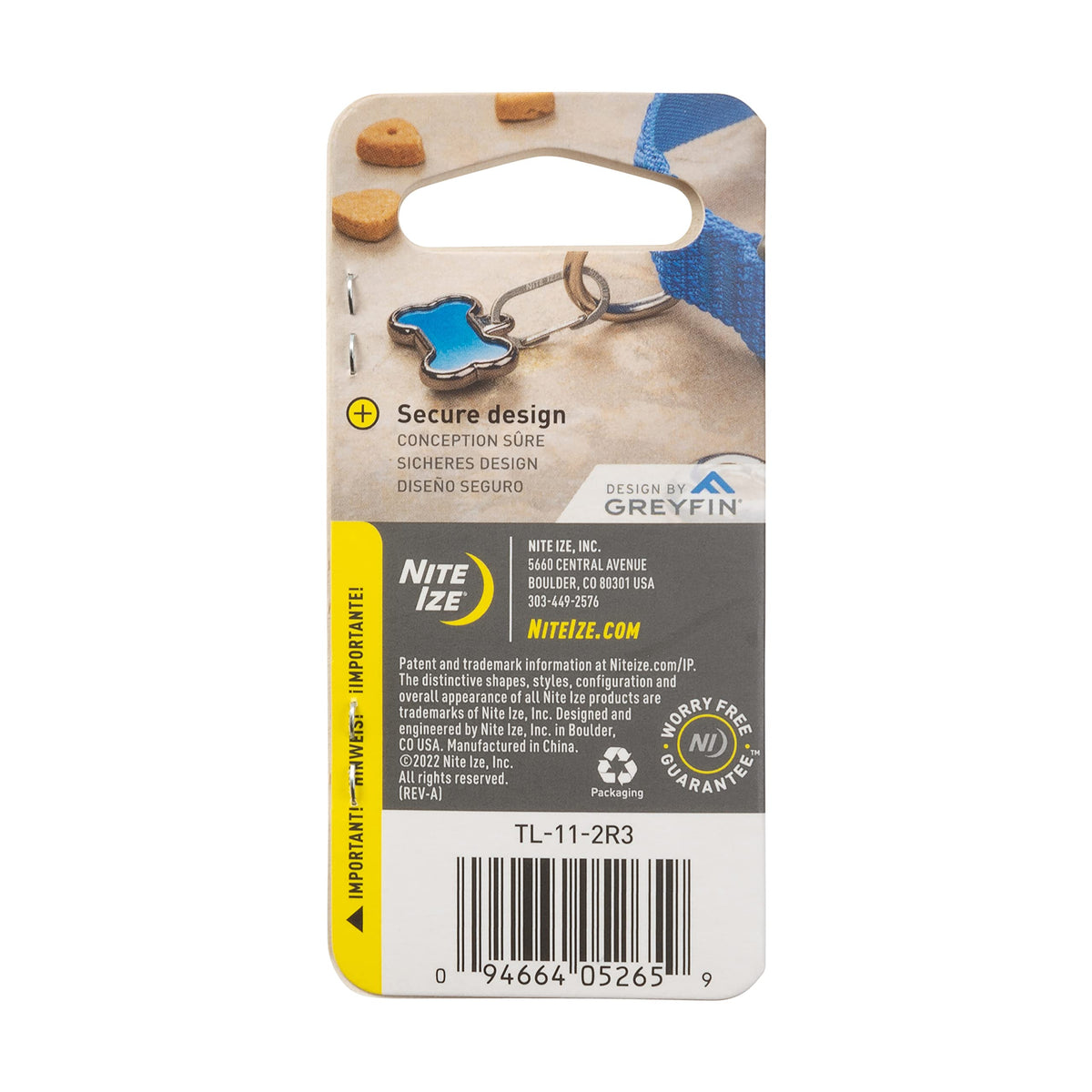 Stainless Steel Pet Tag Carabiner, 2 Count L89733