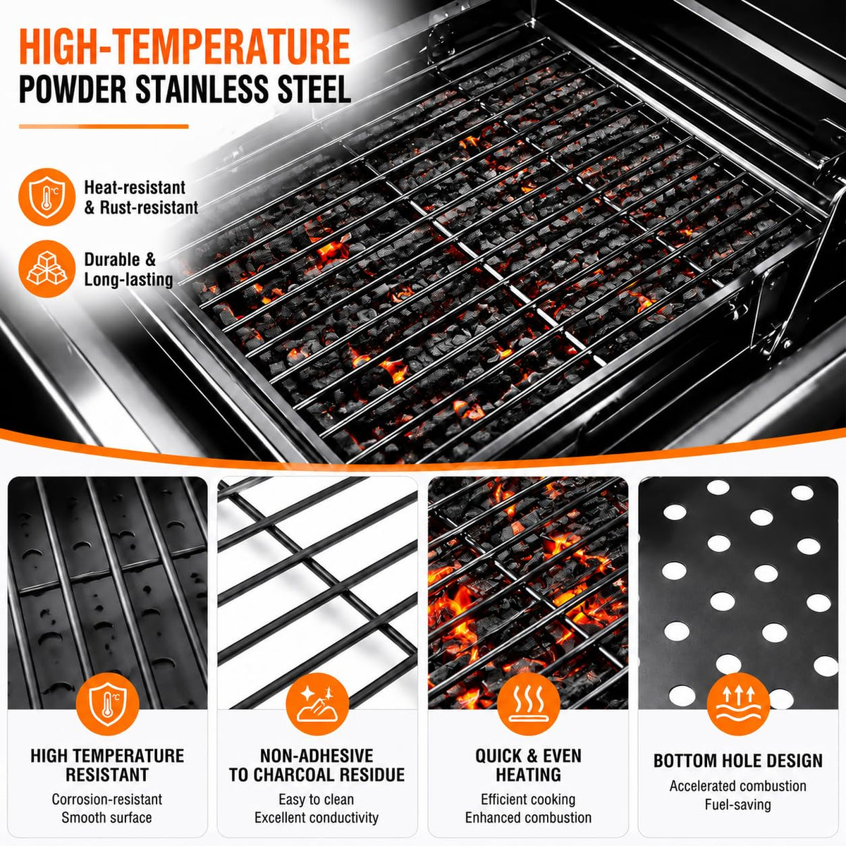 Charcoal Grill Tray D6578