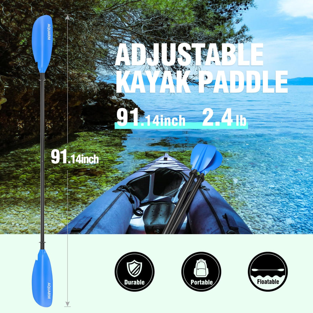 Adjustable Lightweight Kayak Paddle 231cm M4172