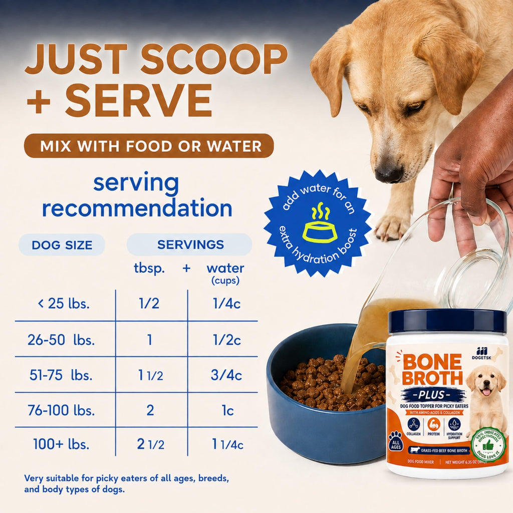 Doggy Nutritious Beef Bone Soup Supplement L46502