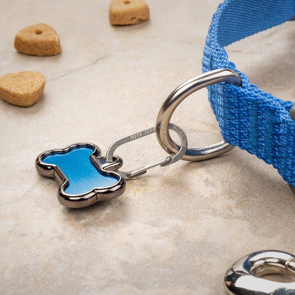 Stainless Steel Pet Tag Carabiner, 2 Count L89733