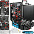 799pcs Aluminum Trolley Case Tool Set Silver W593394