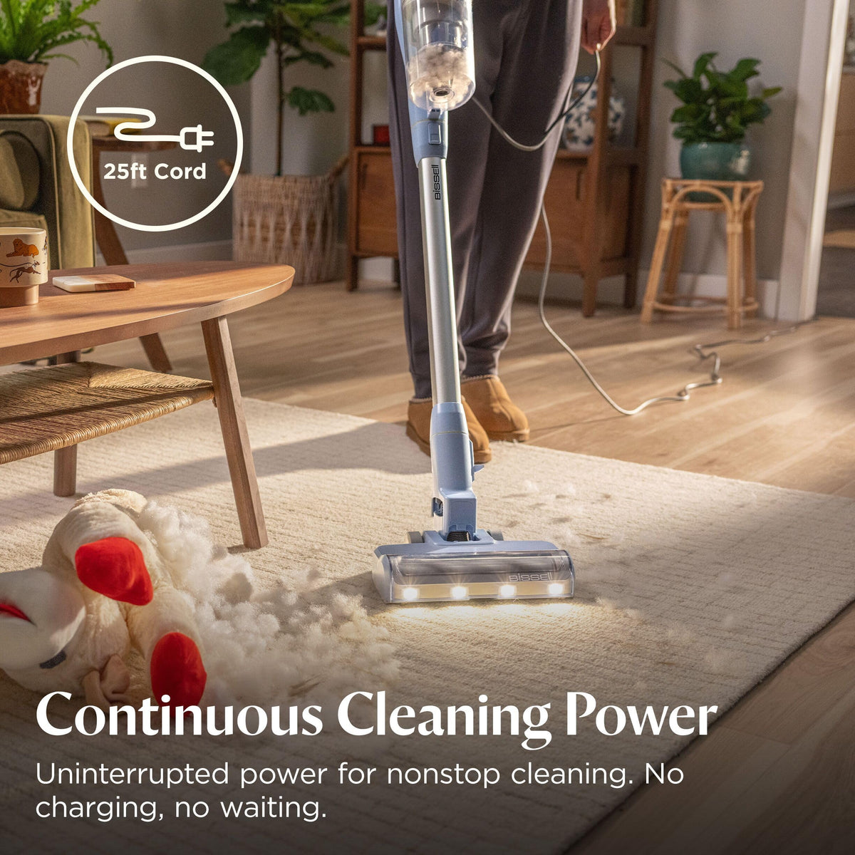 Corded Stick Vacuum with HEPA Filtration E4263