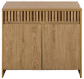Oak 2-Door Media Stand E151