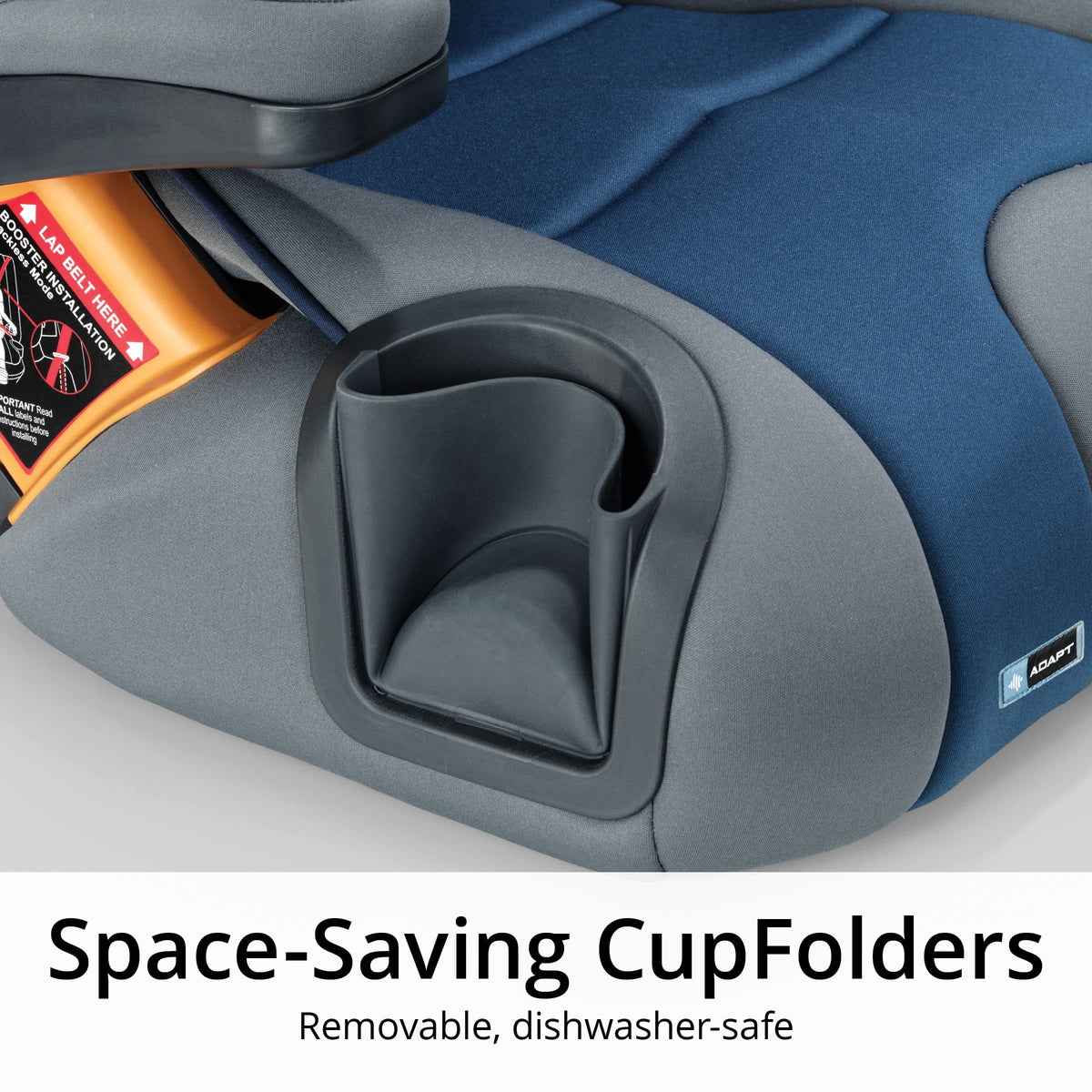 2-in-1 Belt-Positioning Booster Car Seat B6997
