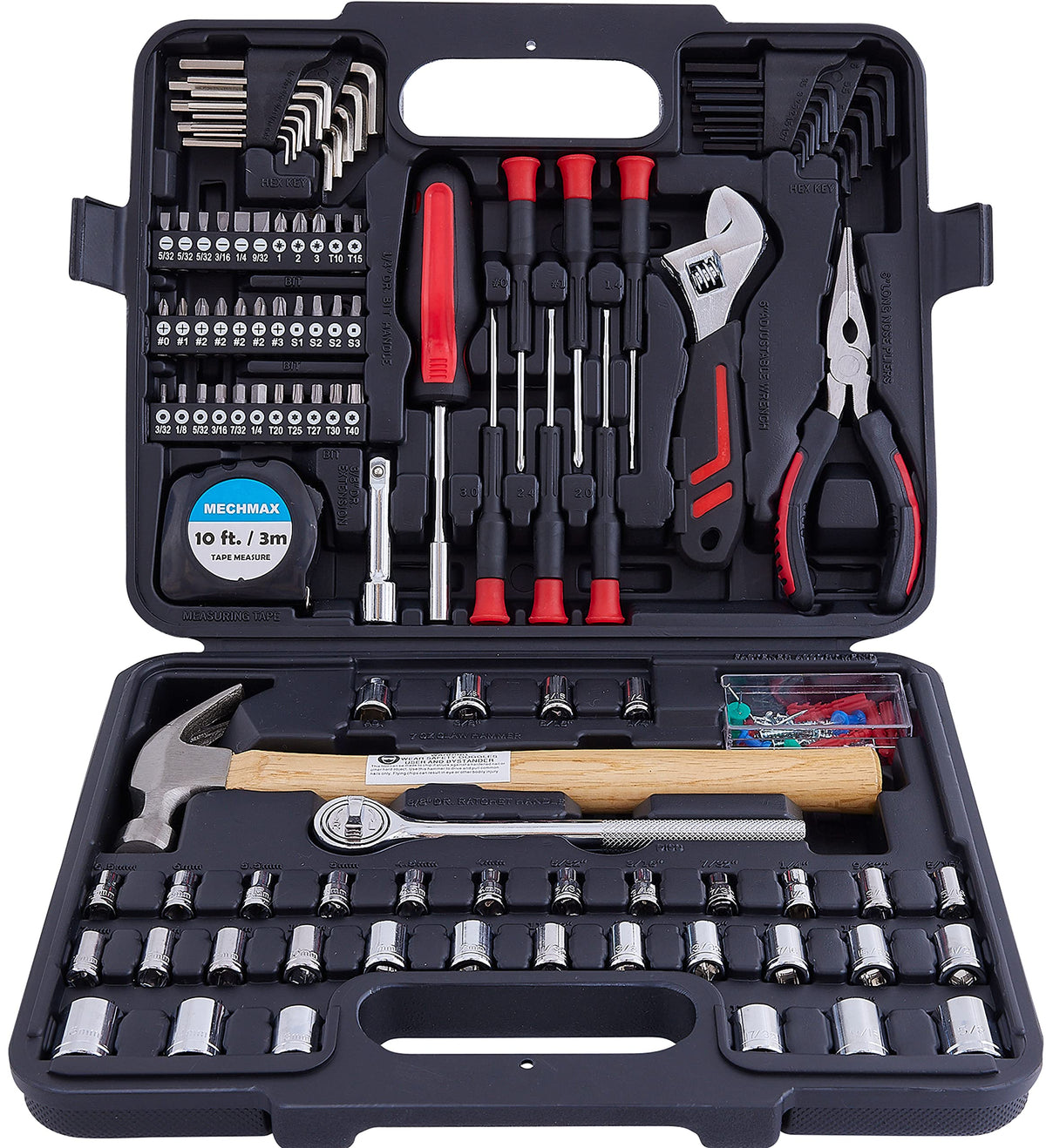 149-Piece Home Tool Set with Socket and Wrench Kit D96403